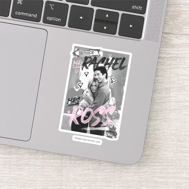 Sticker FRIENDS™| M. Rachel et Mme Ross (Détail)