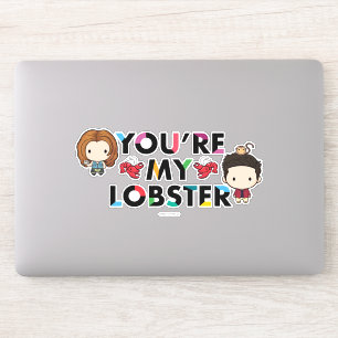 Sticker FRIENDS™   Ross & Rachel  Lobster Chibi