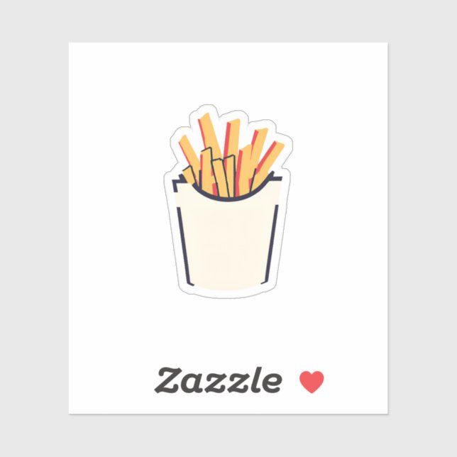 Sticker Fries (Feuille)