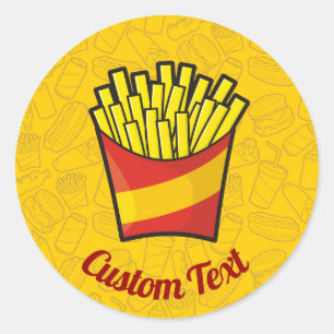 Sticker Fries français