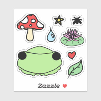 Sticker frogogg and other frog related doodles