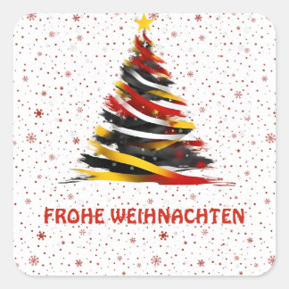 STICKER FROHE WEIHNACHTEN