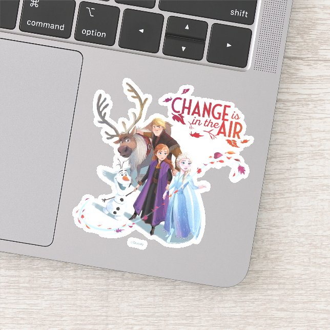 Sticker Froid 2 : Anna, Elsa & Friends | Modifier (Détail)