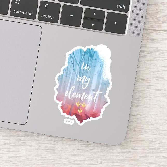 Sticker Froid 2 : Dans mon élément (Détail)