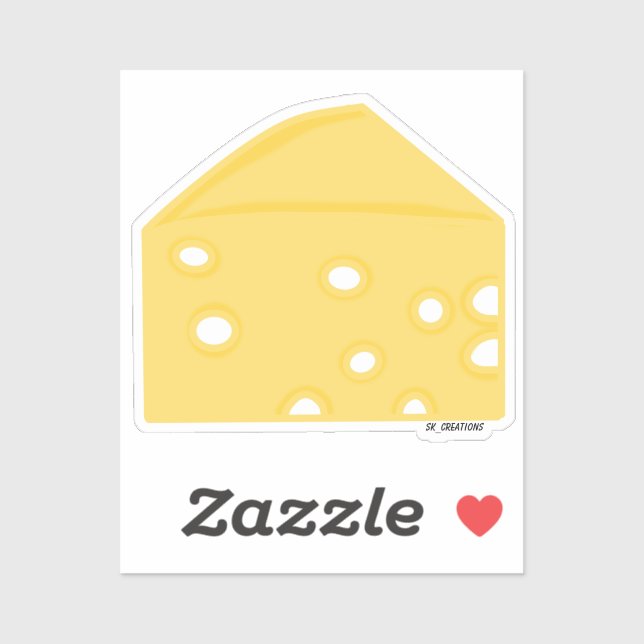 Sticker Fromage (Feuille)