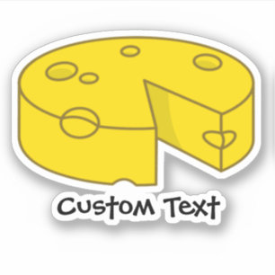 Sticker Fromage jaune