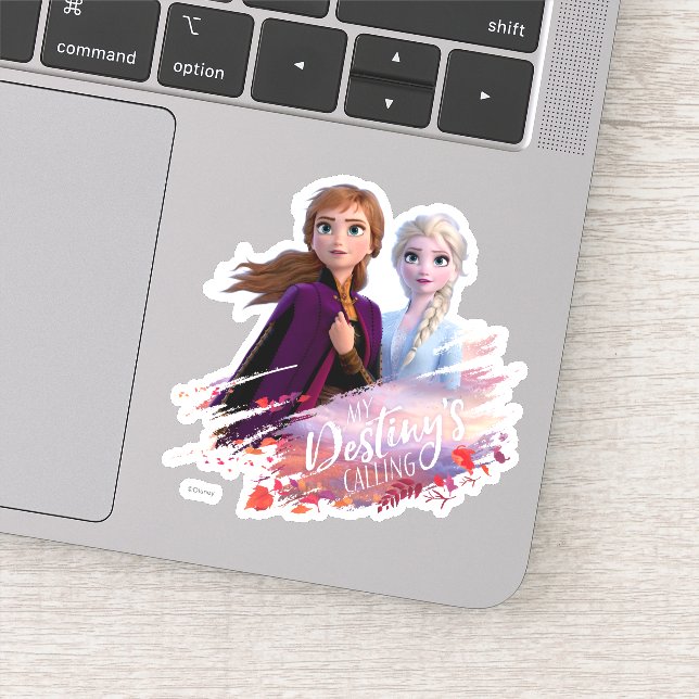 Sticker Frozen 2 : Anna & Elsa | Mon appel de destinée (Détail)