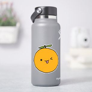 Sticker Fruit orange Kawaii