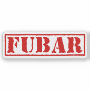 STICKER FUBAR