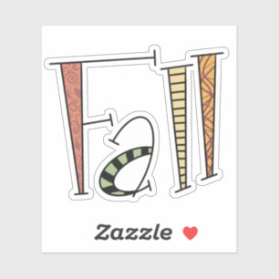 Sticker Fun Fall