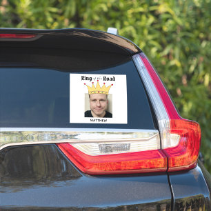 Sticker Fun Personnalisé Road King Crown Photo