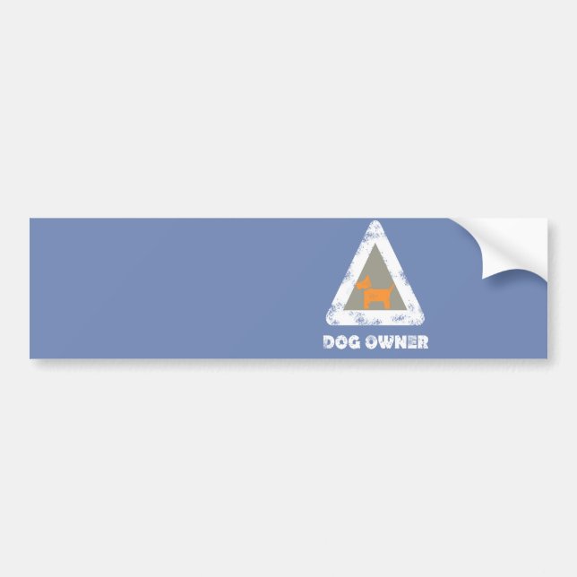 Sticker funky du véhicule triangle Signal du propr (Devant)