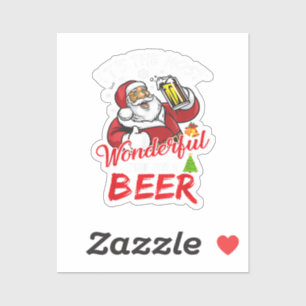Sticker Funny Christmas