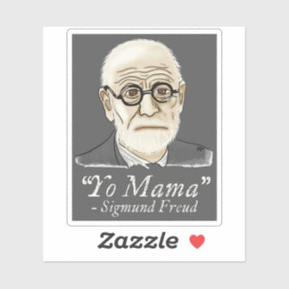 Sticker Funny Freud Psychologie