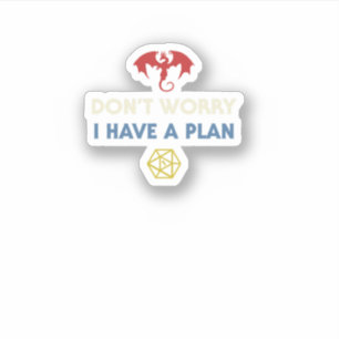 Sticker Funny Rpg Dungeons Board Game D20 Dice Fumble Retr