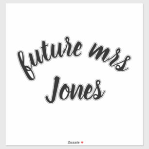 Sticker Futur Mme