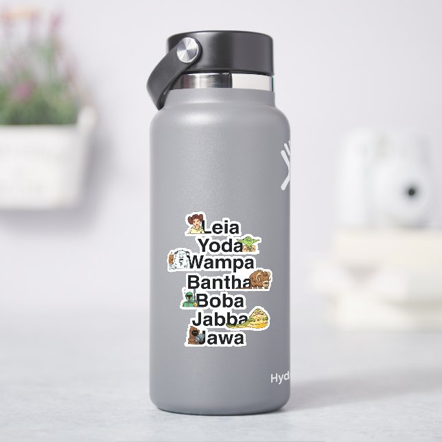 Sticker Galactic Roll Call (HydroFlask)