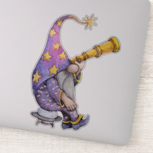 Sticker Galaxy Gnome