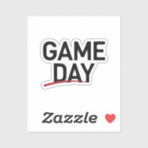 Game Day Bold Statement Design