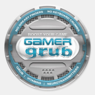 Sticker Gamer Grub