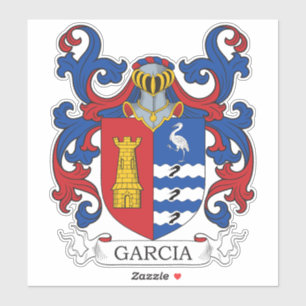 Sticker Garcia Family Crest