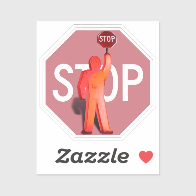 Sticker Garde-passage scolaire (Feuille)