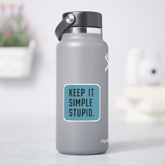 Sticker Gardez-le simple (HydroFlask)