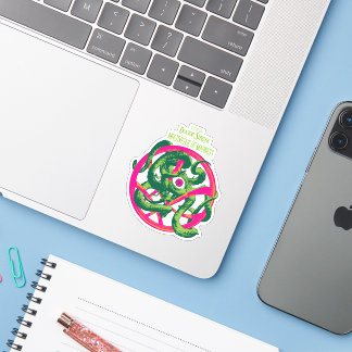 Sticker Gargantos enveloppés autour du phoque de Vishanti