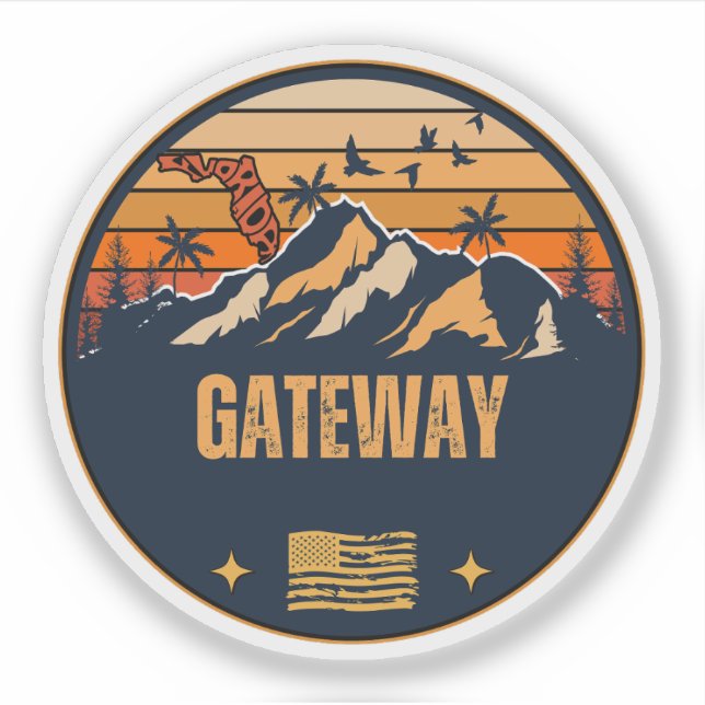 Sticker Gateway, Floride  (Devant)