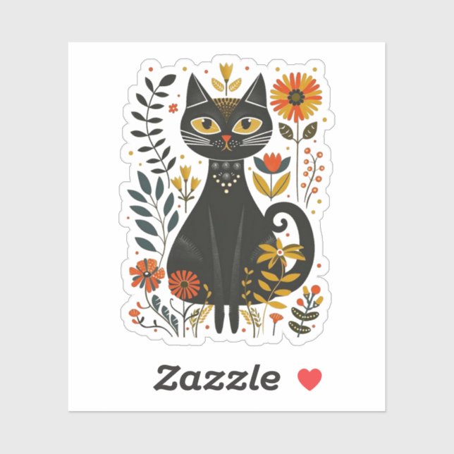 Sticker Gatita mexicaine, (Feuille)