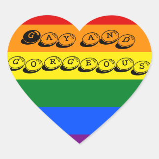Sticker gay et magnifique