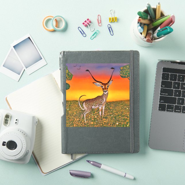 Sticker Gazelle au crépuscule (Couverture iPad)