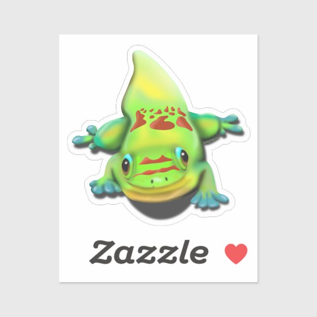 Sticker Gecko Gold Dust Day (Feuille)