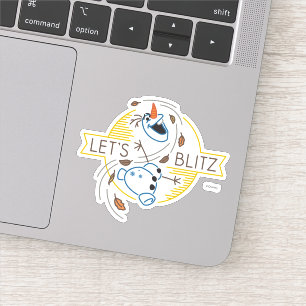 Sticker Gelé 2  Olaf - Blitz
