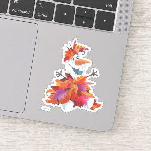 Sticker Gelé 2  Olaf - Trempez Un Peu De Plaisir !