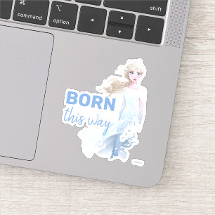 Sticker Gelée 2 : Illustration de l'aquarelle Elsa