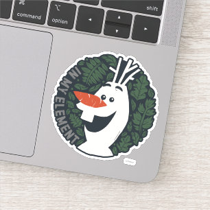 Sticker Gelée 2 : Olaf  Dans mon élément