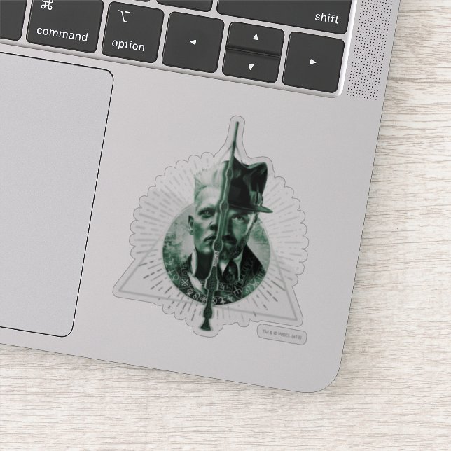 Sticker GELLERT GRINDELWALD™ contre Dumbledore (Détail)