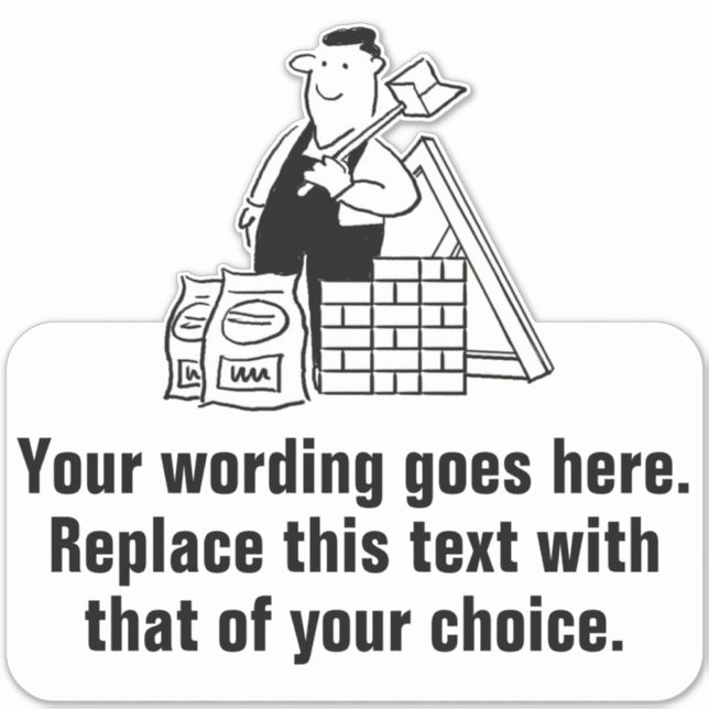 Sticker Générale Maison Builder Promotion (Devant)