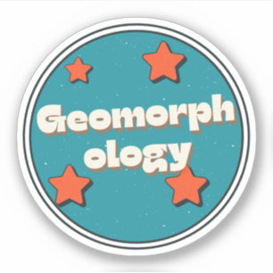 Sticker Géomorphologie