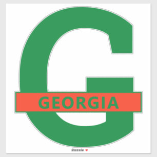 Sticker Géorgie