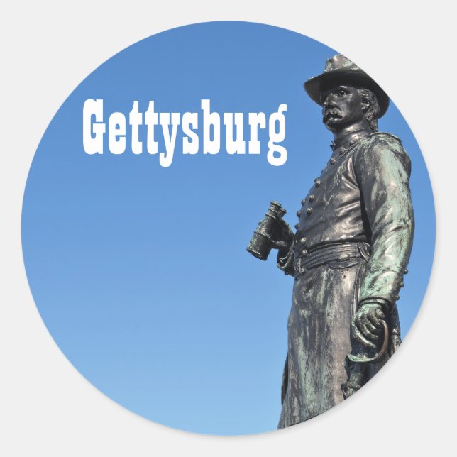 Sticker Gettysburg Statue III (Devant)