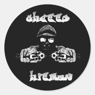 Sticker Ghetto Hitman