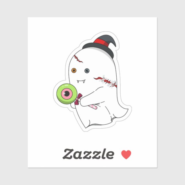 Sticker ghost (Feuille)