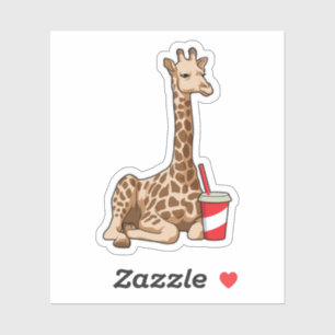 Sticker Girafe