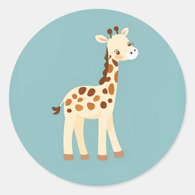 Sticker Giraffe (Devant)