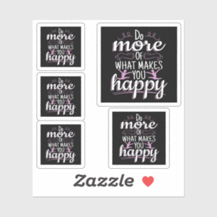 Sticker Girls Gymnastique - Motivational Happy Cote