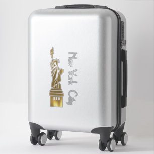 STICKER GÎTE D'OR STATUE DE LIBERTÉ