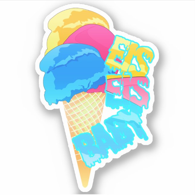 Sticker Glace bébé (Devant)