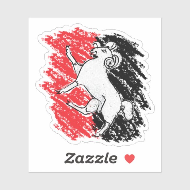 Sticker Gleann Abhann (Feuille)